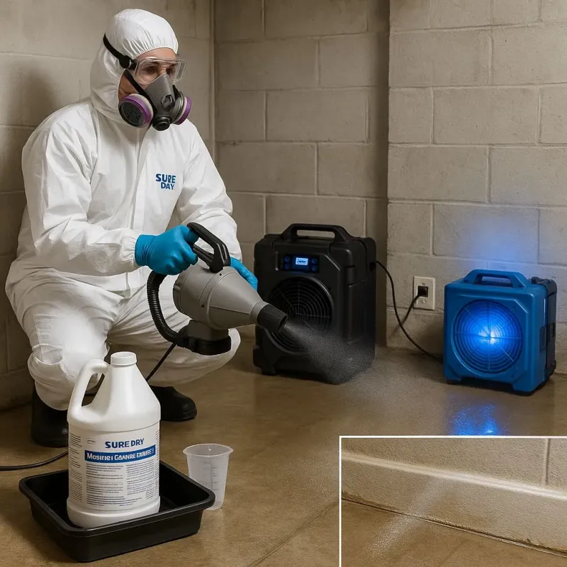 Sanitization and Odor Removal process in Clifton, NY