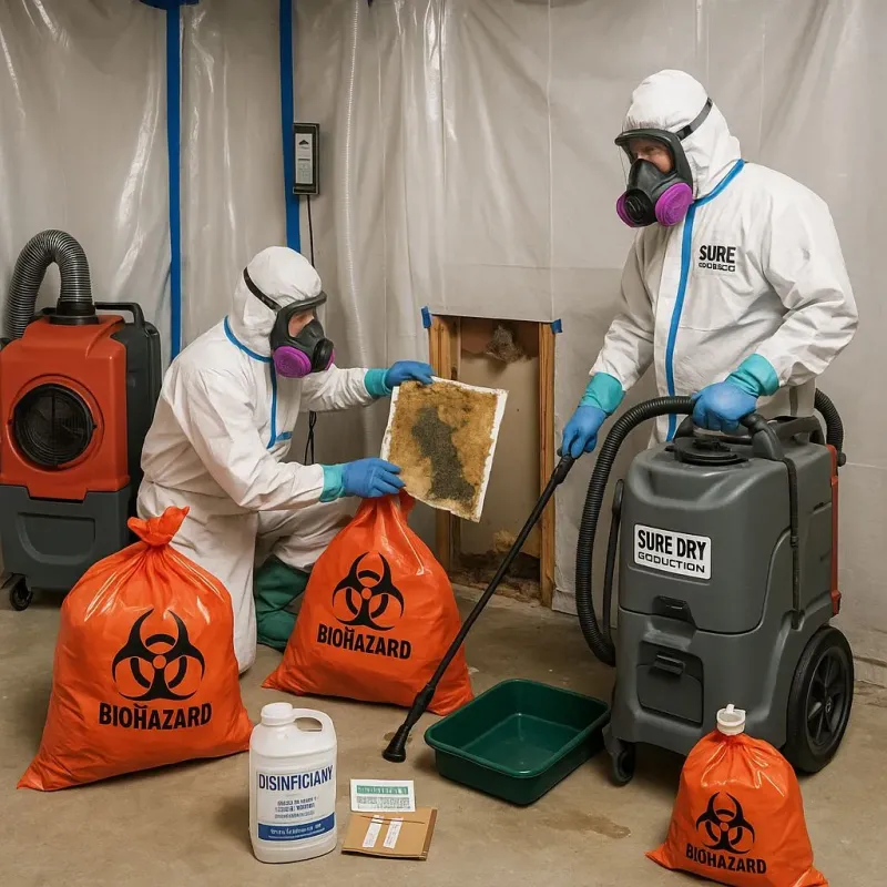 Contaminated Water Handling Protocols process in Clifton, NY