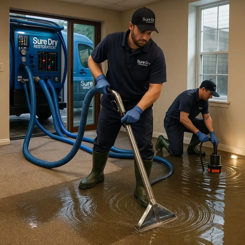 Water Extraction and Removal process in Clifton, NY